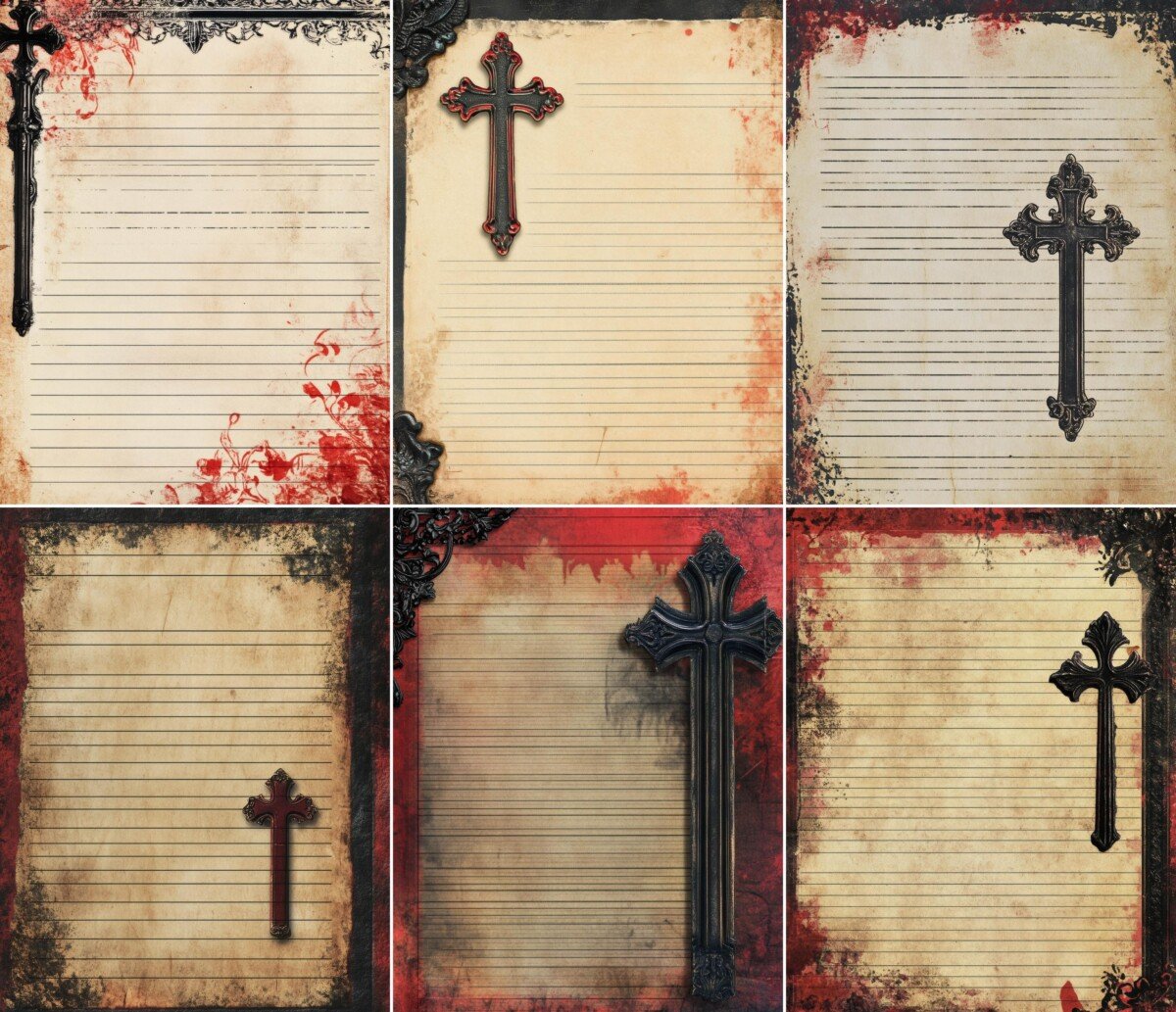 gothic preview 3 – Journal Pages