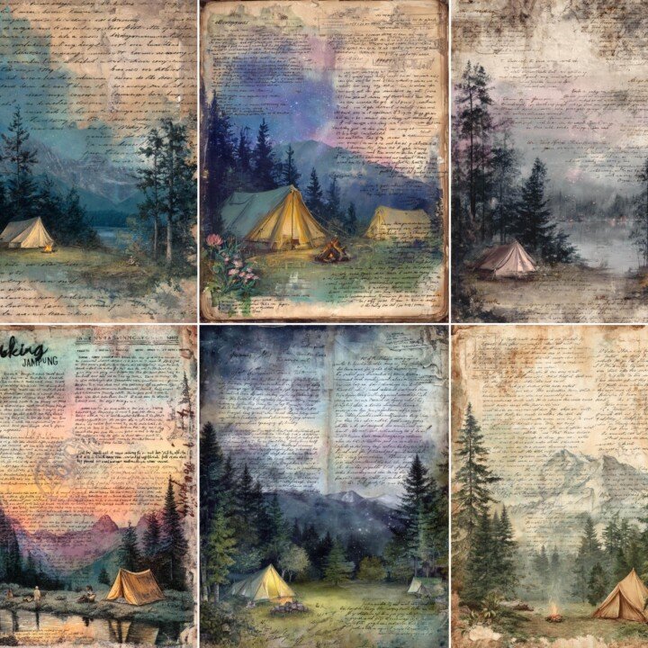 hiking – 52 Hiking Camping Journal Pages