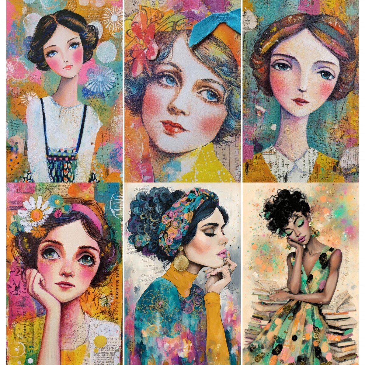 whimsical preview 8 – Journal Pages