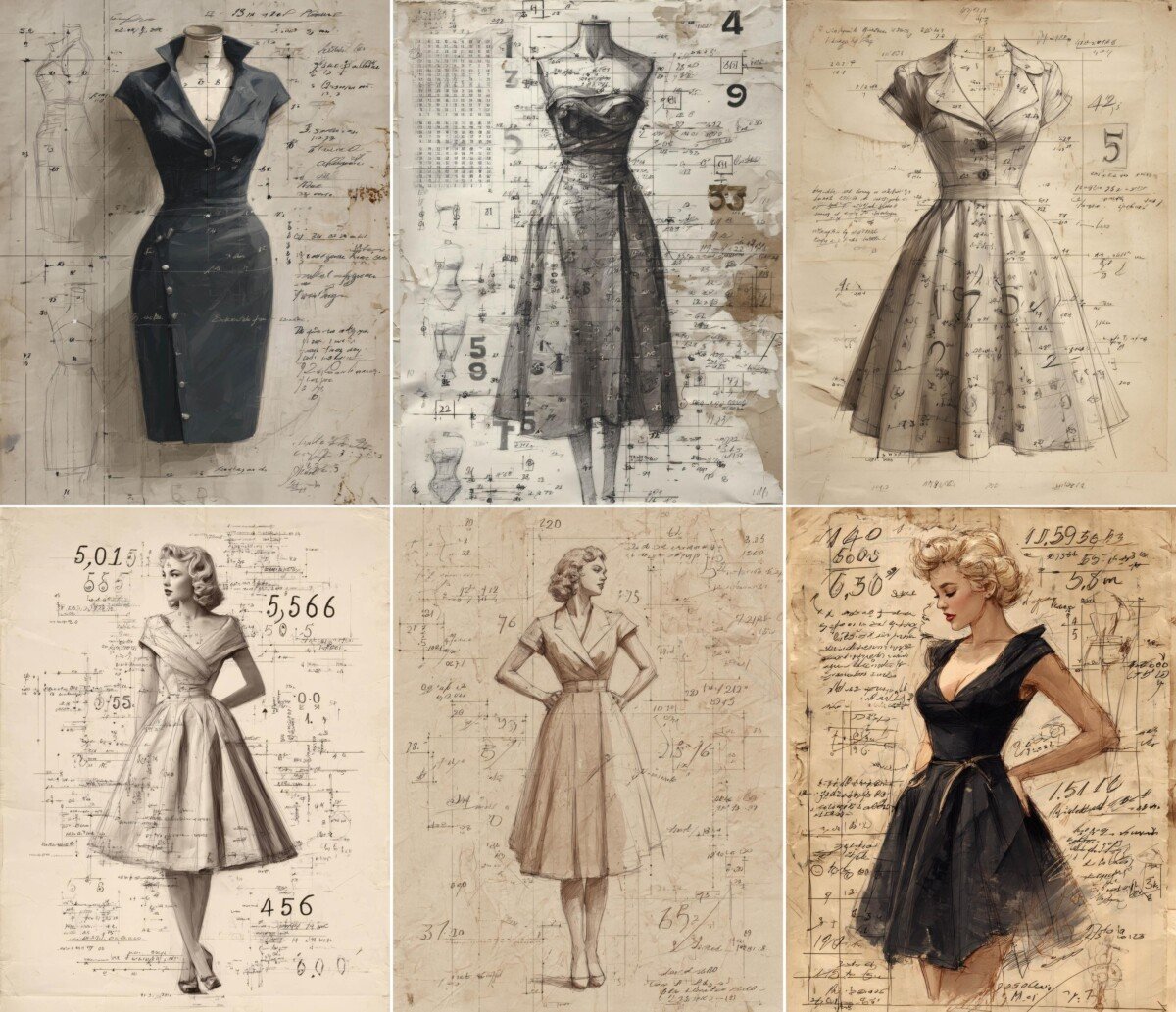 dress preview 4 – Journal Pages
