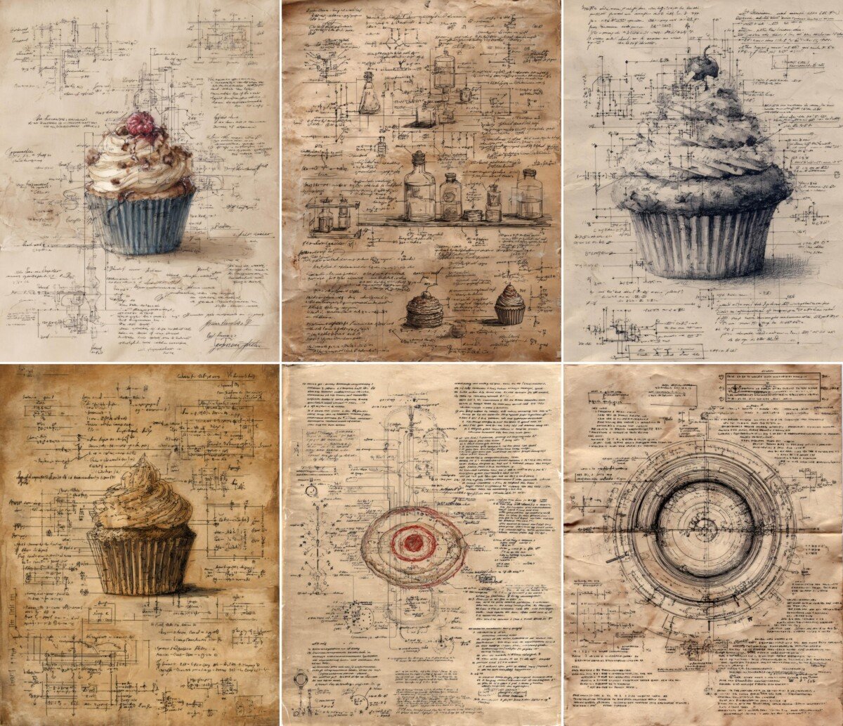 vintage preview 2 – Journal Pages