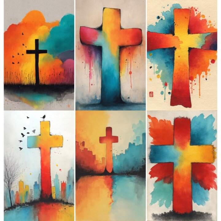 cross – 48 Cross Junk Journal Pages
