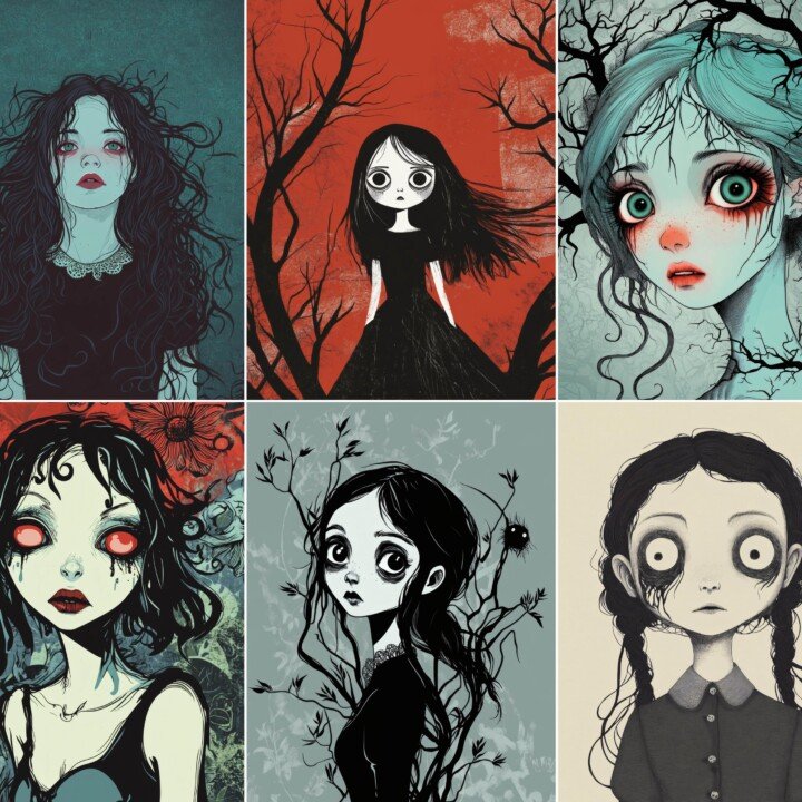 gothic preview 2 – Journal Pages