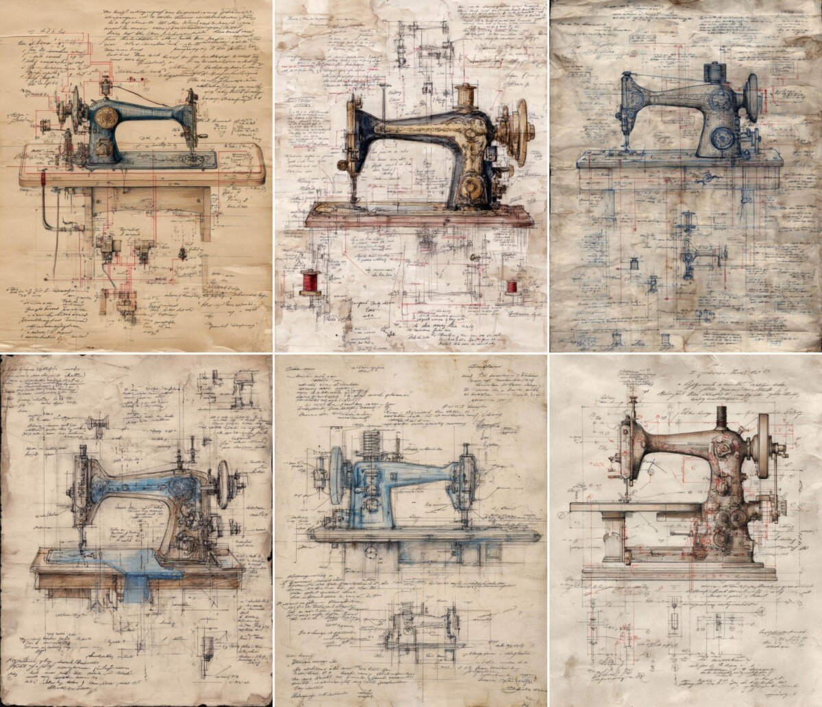 sewing preview 5 – Journal Pages