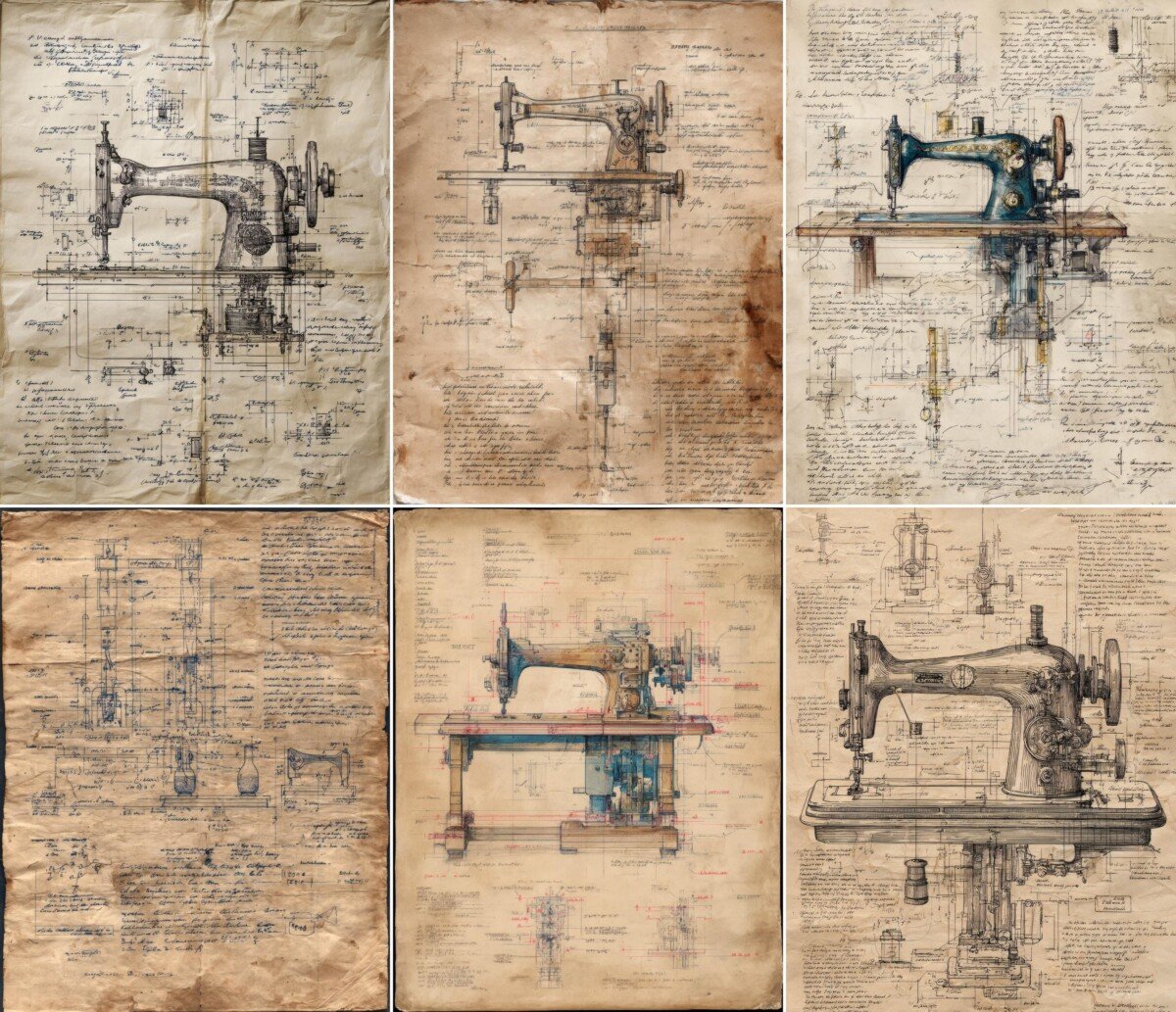 sewing preview 6 – Journal Pages