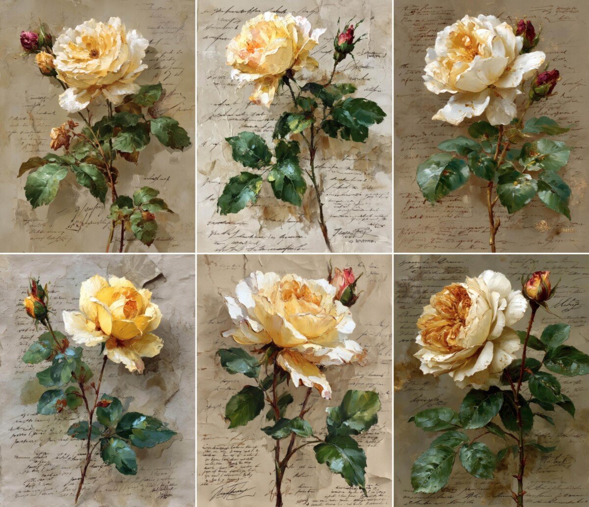 vintage preview 5 – Fussy Cuts