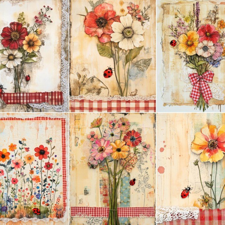 floral preview 2 – Journal Pages