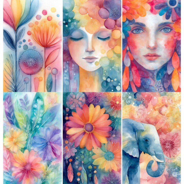 boho – 104 Boho Junk Journal Pages