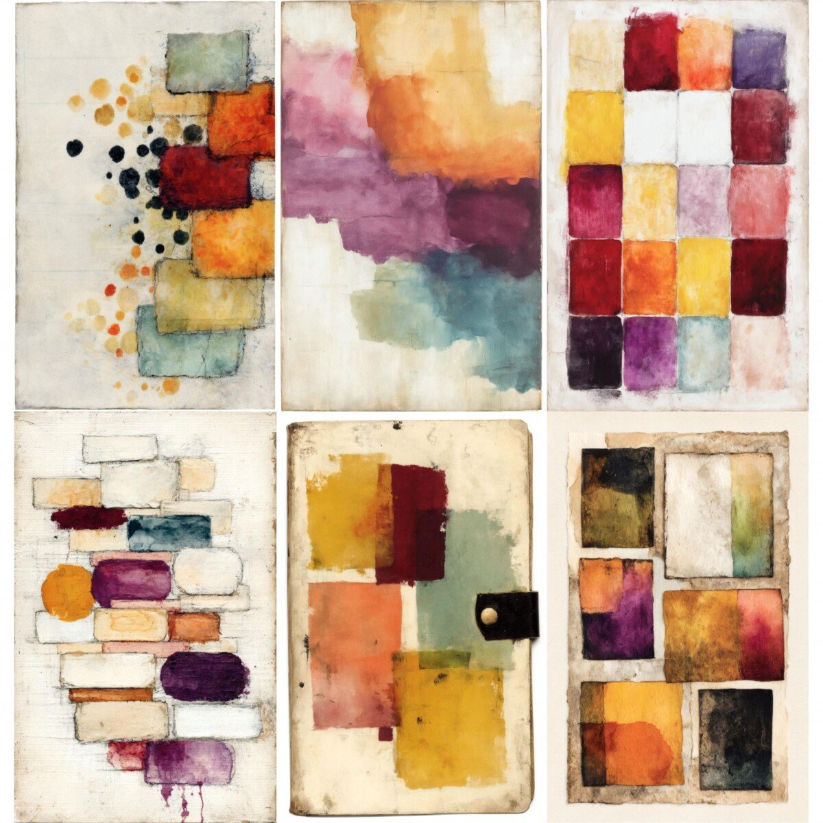 vintage preview 5 – Journal Pages