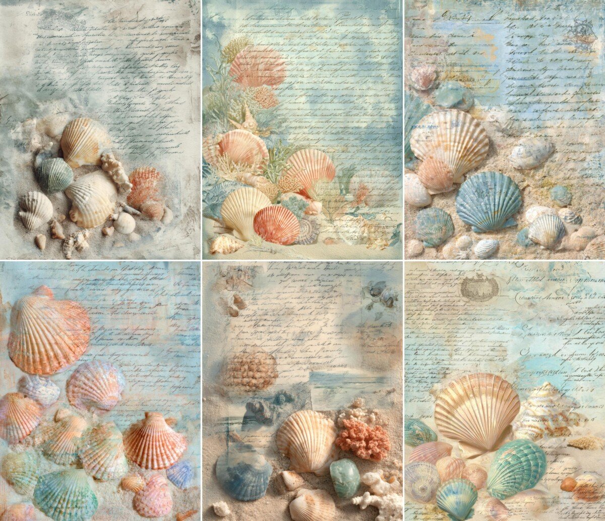 seaside preview 3 – Journal Pages