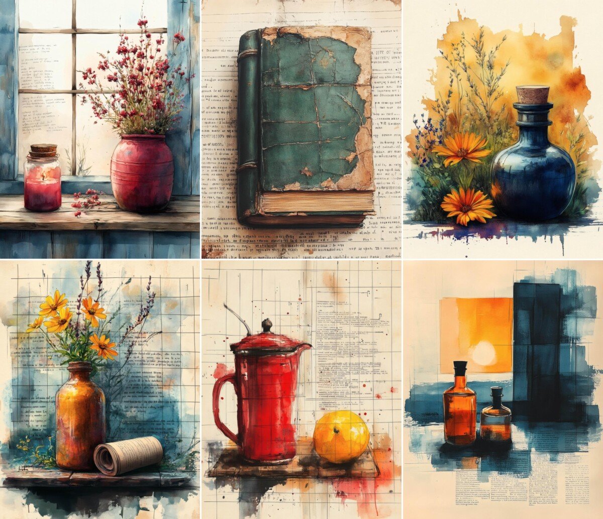 rustic preview 6 – Journal Pages