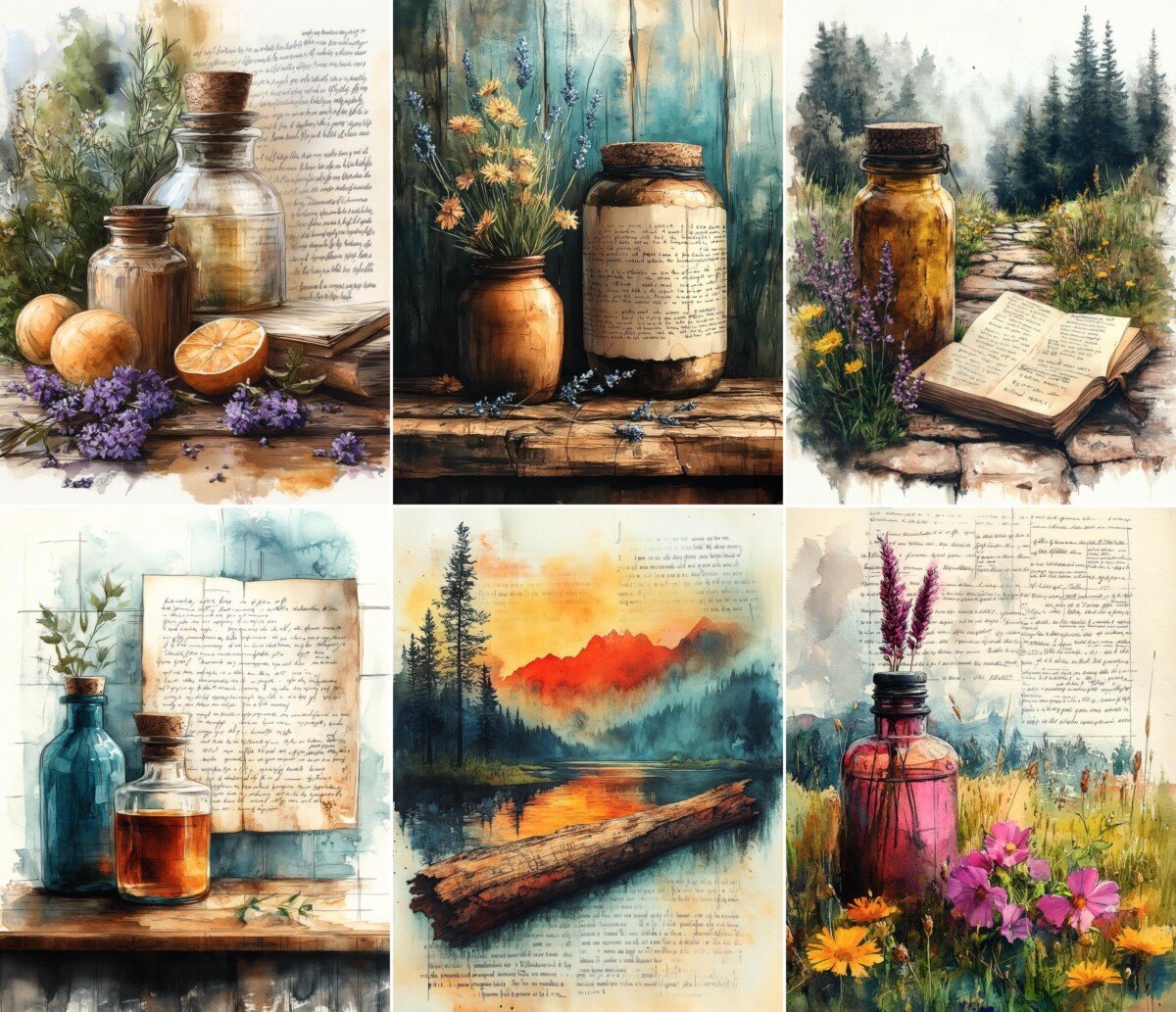 rustic preview 8 – Journal Pages