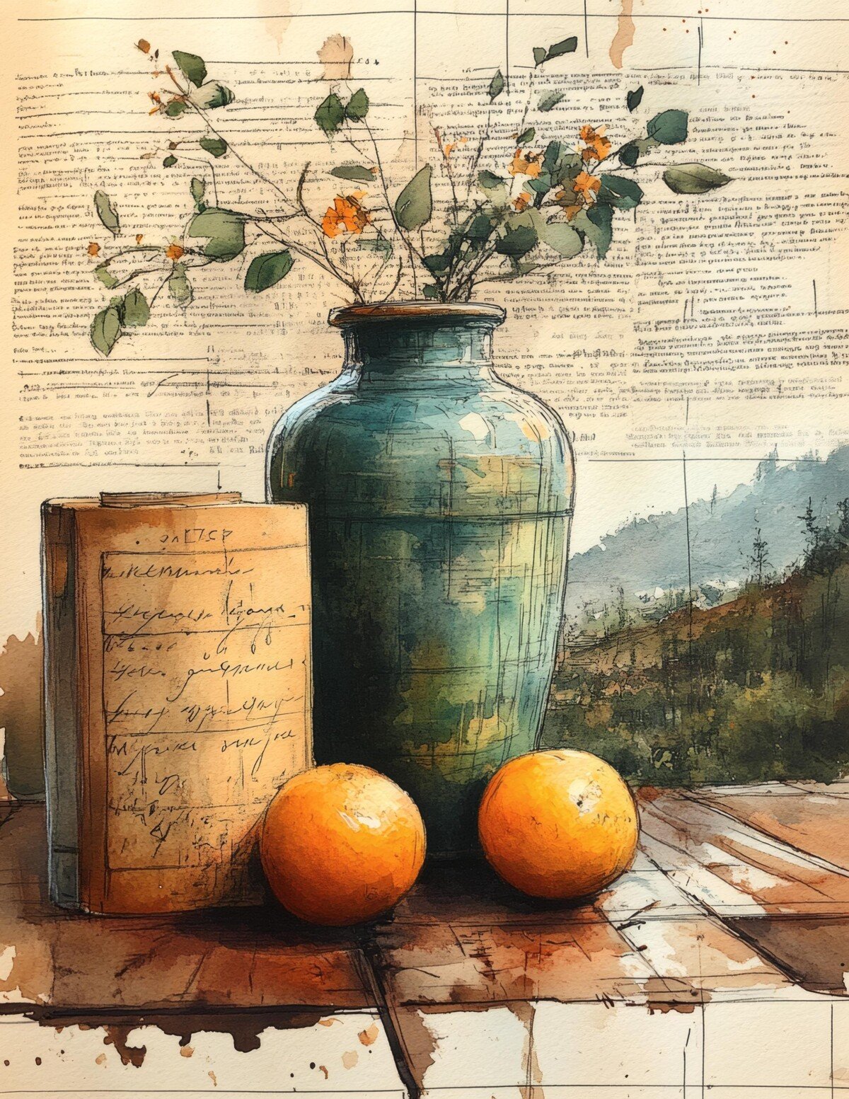 rustic preview 10 – Journal Pages