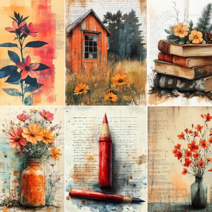 rustic preview 2 – Journal Pages