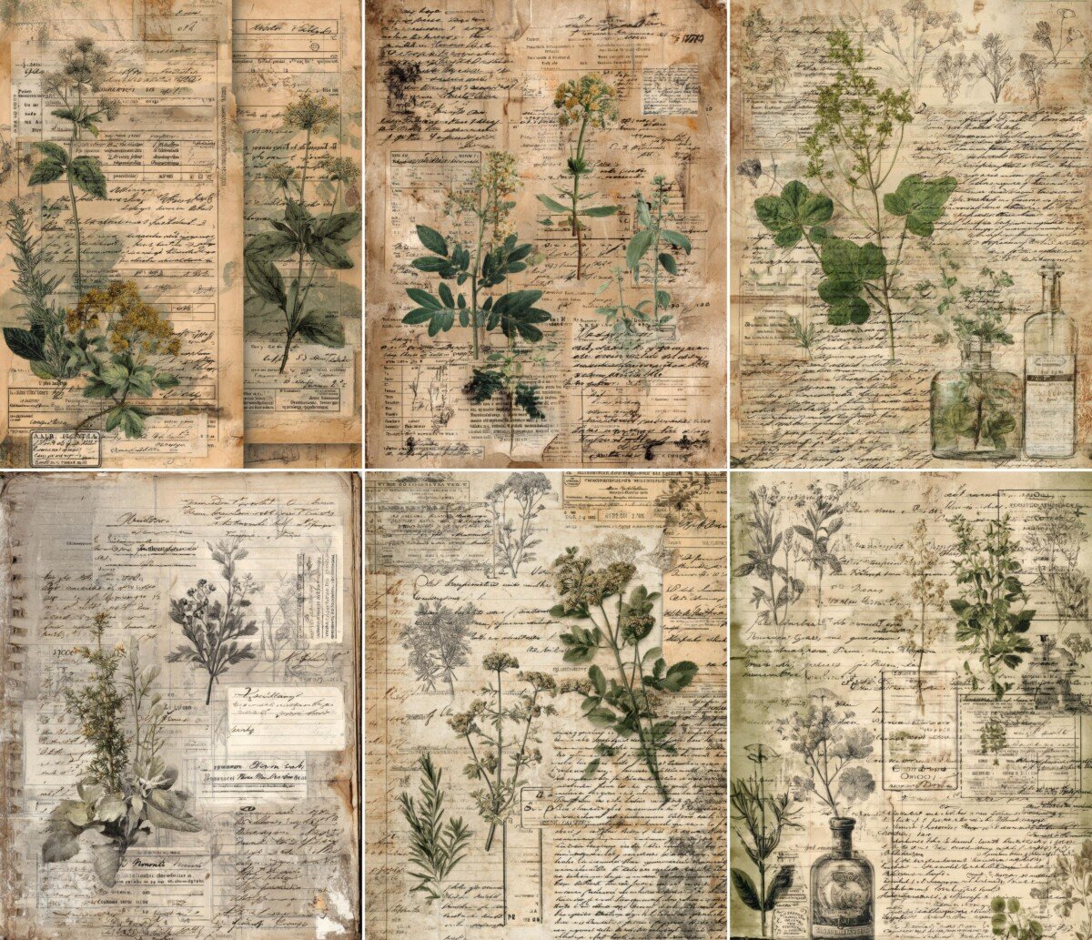 apothecary – 52 Apothecary Journal Pages