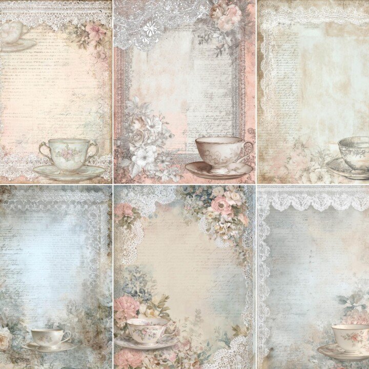 lace – 52 Lace Journal Pages