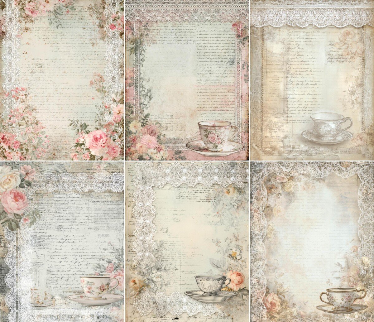 lace preview 2 – Journal Pages