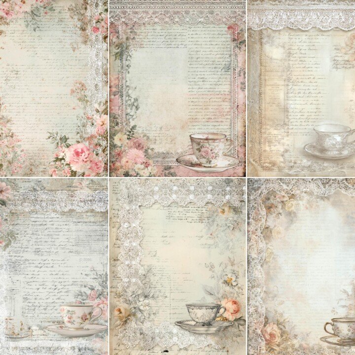 lace preview 2 – Journal Pages