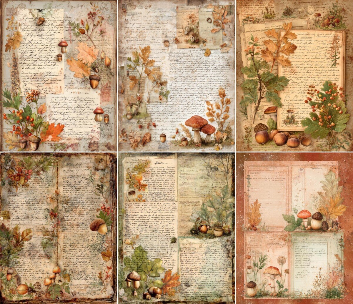 woodland preview 2 – Journal Pages