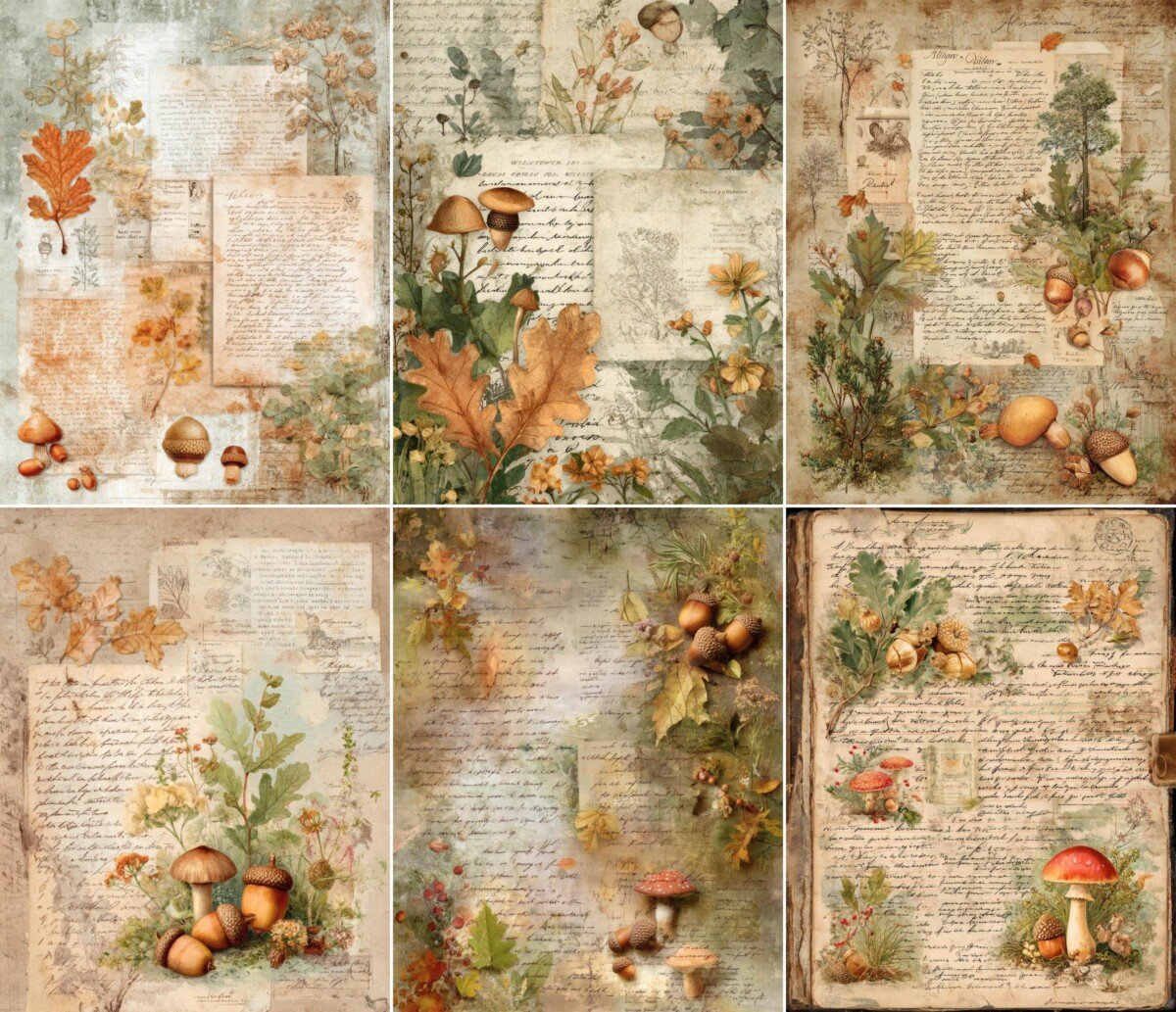woodland preview 7 – Journal Pages