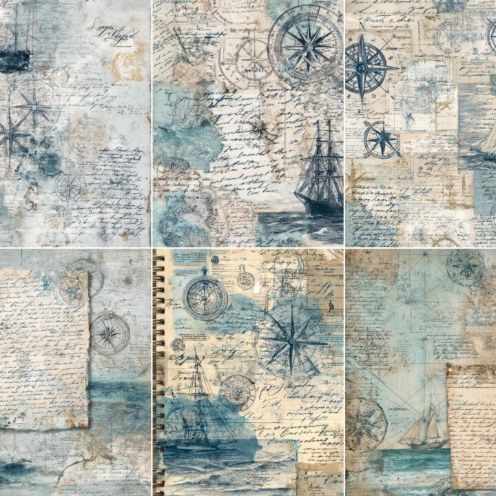 nautical preview 2 – Journal Pages