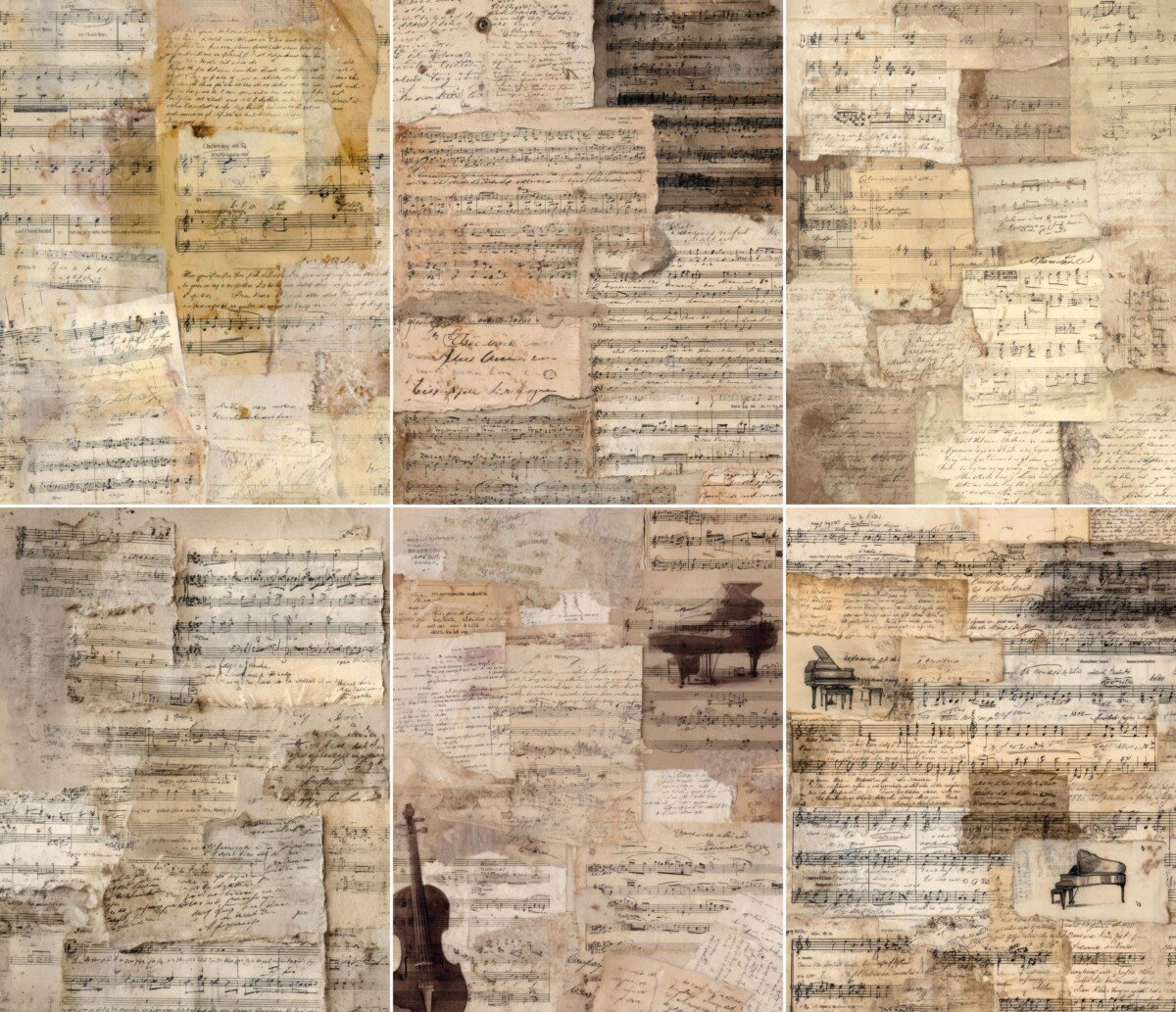 vintage preview 5 – Journal Pages