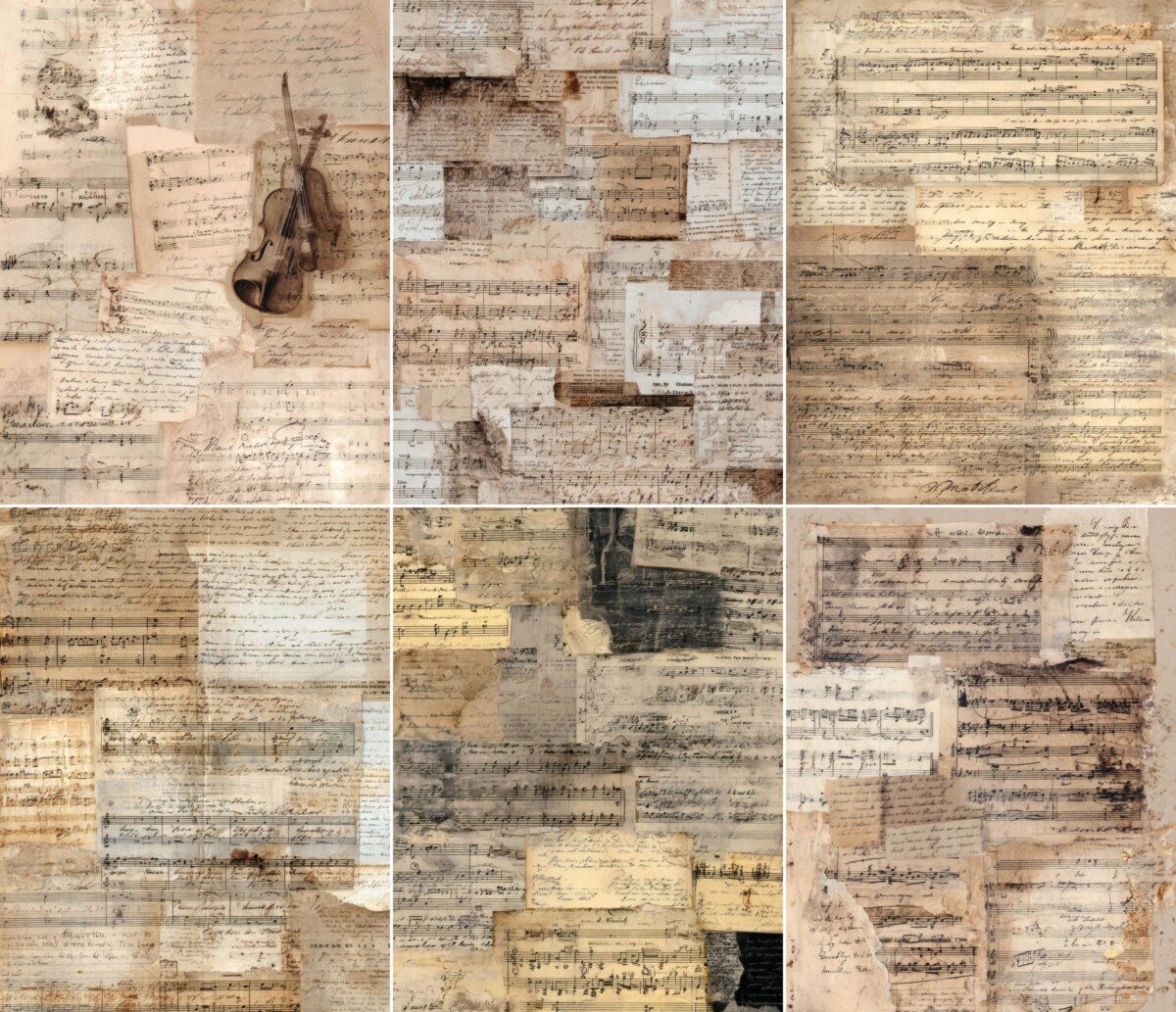 vintage preview 6 – Journal Pages