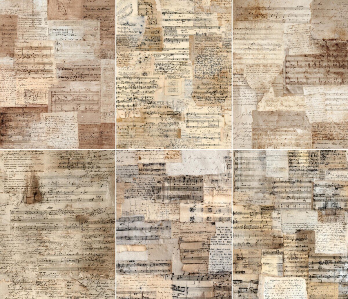 vintage preview 3 – Journal Pages