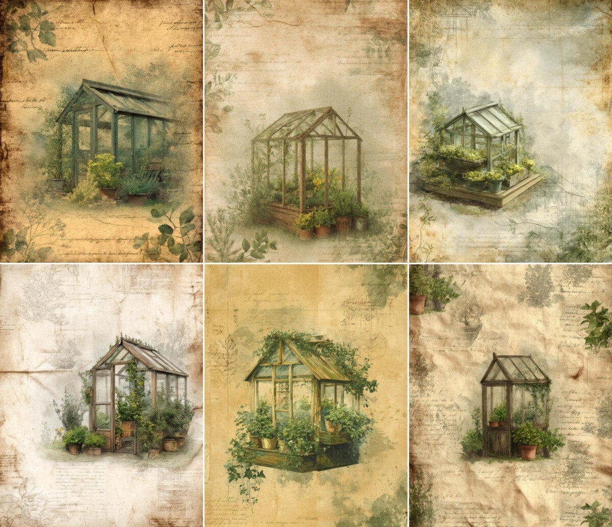 garden preview 3 – Journal Pages