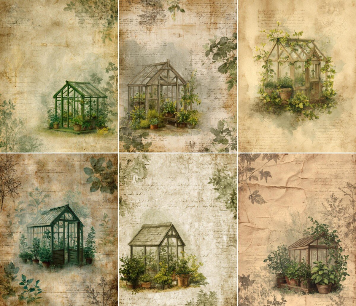 garden preview 4 – Journal Pages