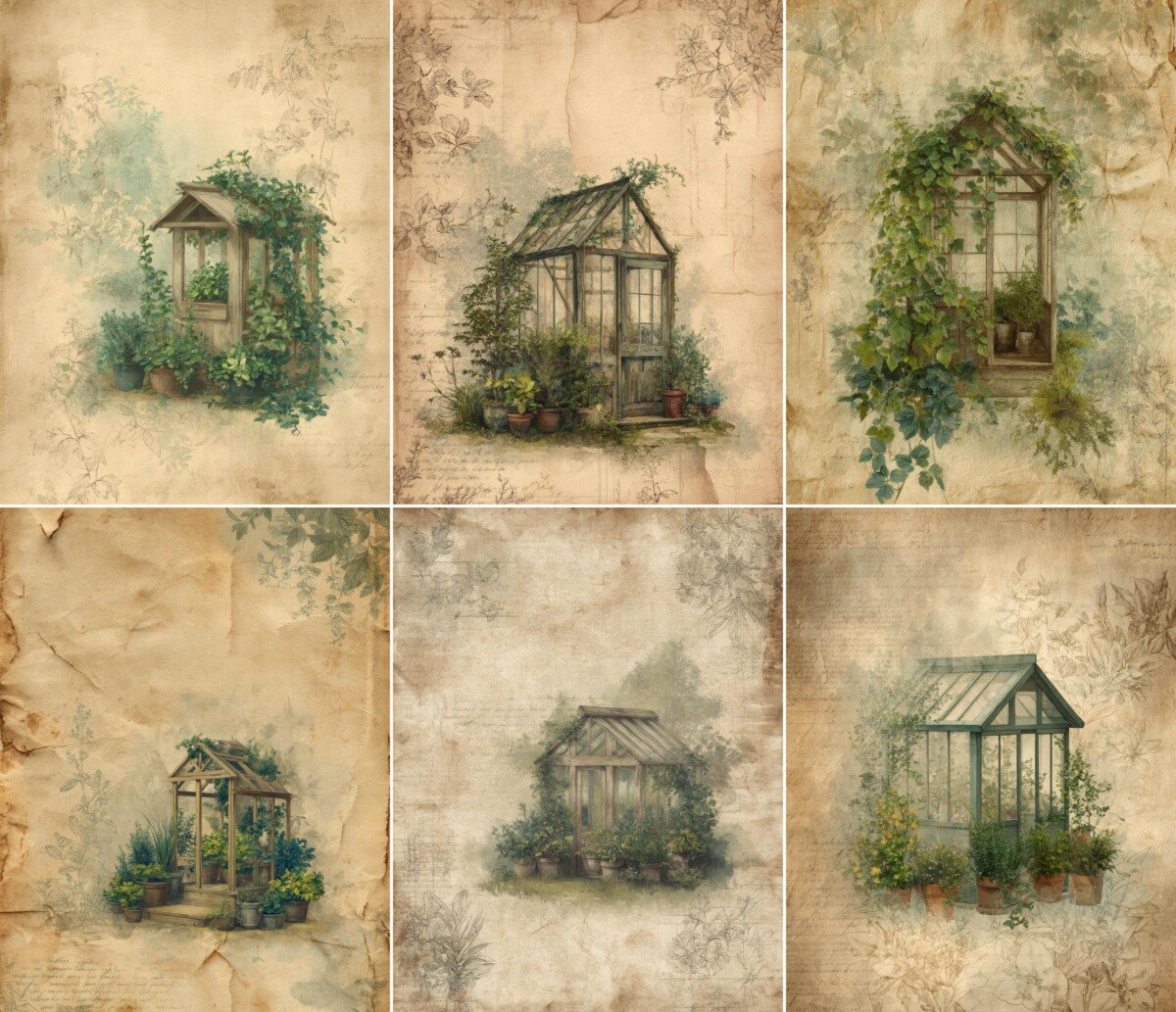 garden preview 5 – Journal Pages