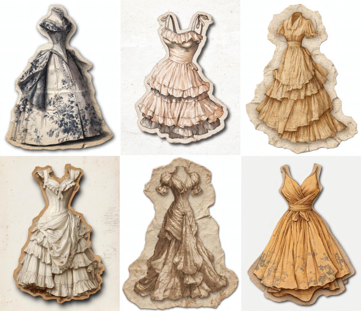 vintage preview 2 – Fussy Cuts
