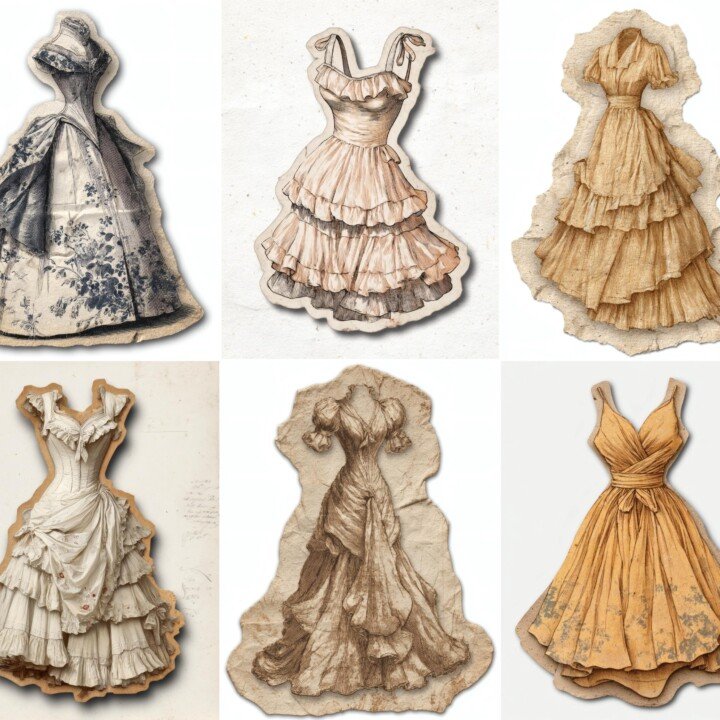 vintage preview 2 – Fussy Cuts