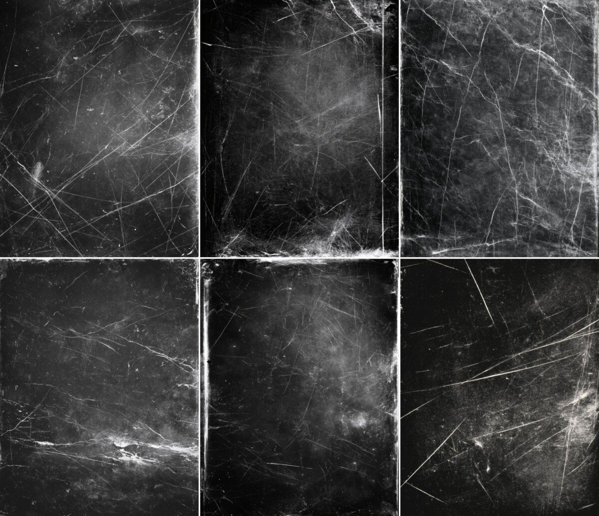 junk – 52 Junk Journal Black Grunge Texture Pages