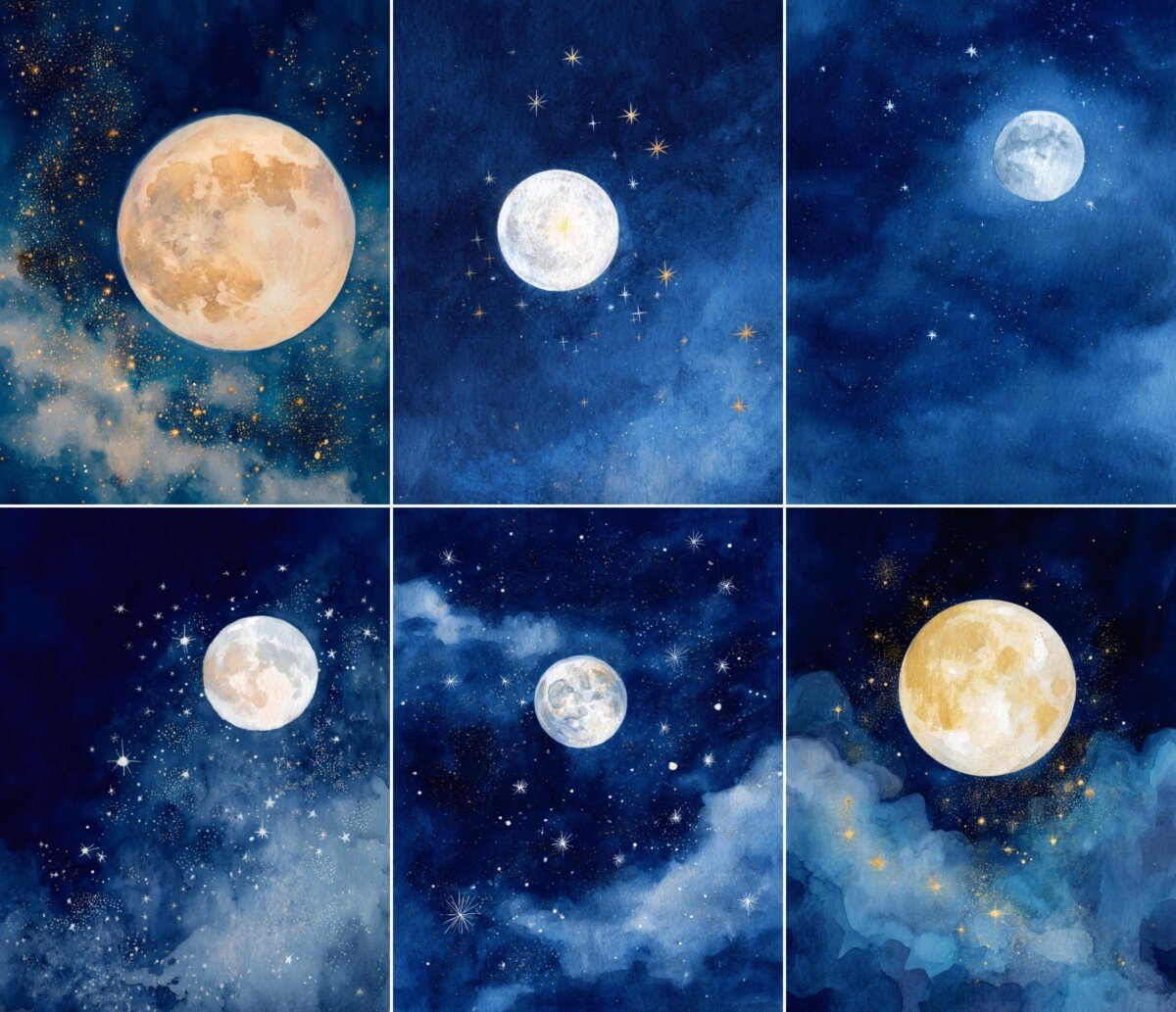 celestial – 60 Celestial Night Sky Journal Pages