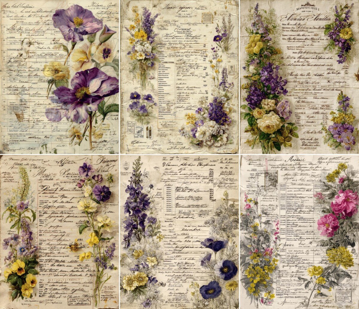 french preview 6 – Journal Pages