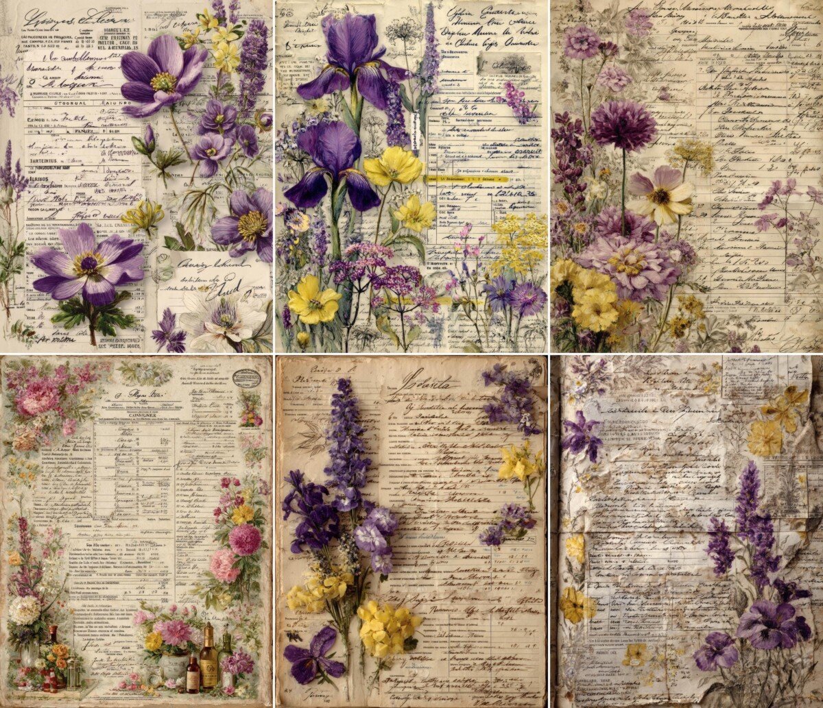 french preview 7 – Journal Pages