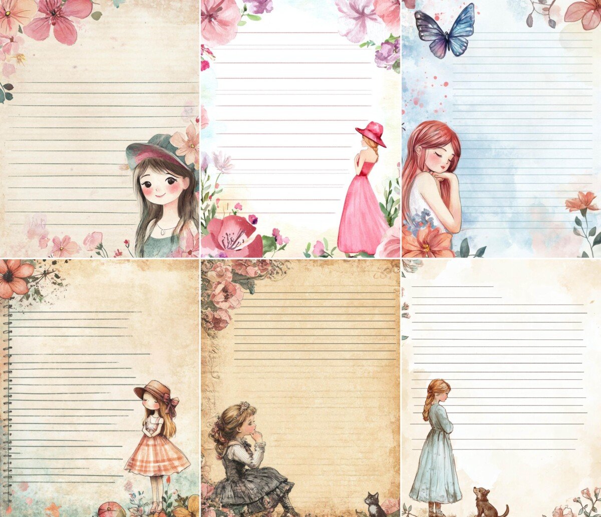 quirky preview 4 – Journal Pages