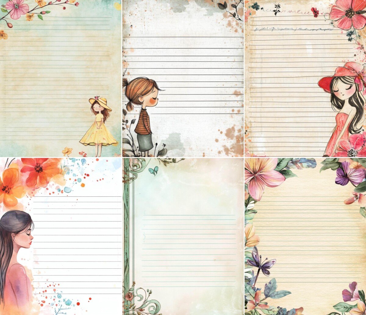 quirky preview 9 – Journal Pages