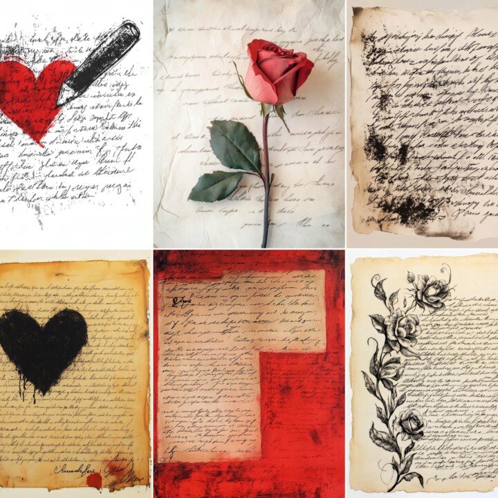 romantic preview 2 – Journal Pages