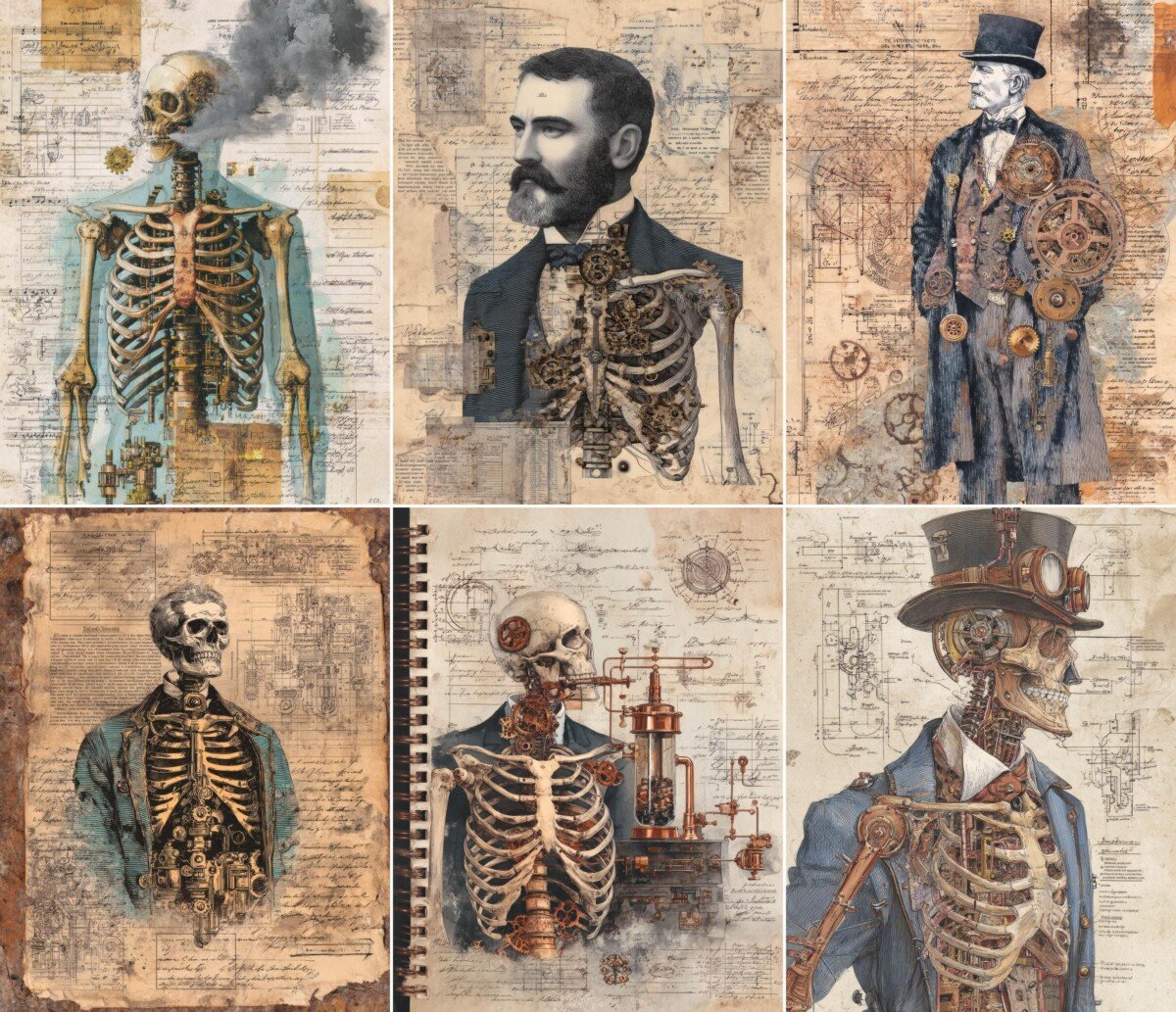 steampunk preview 3 – Journal Pages