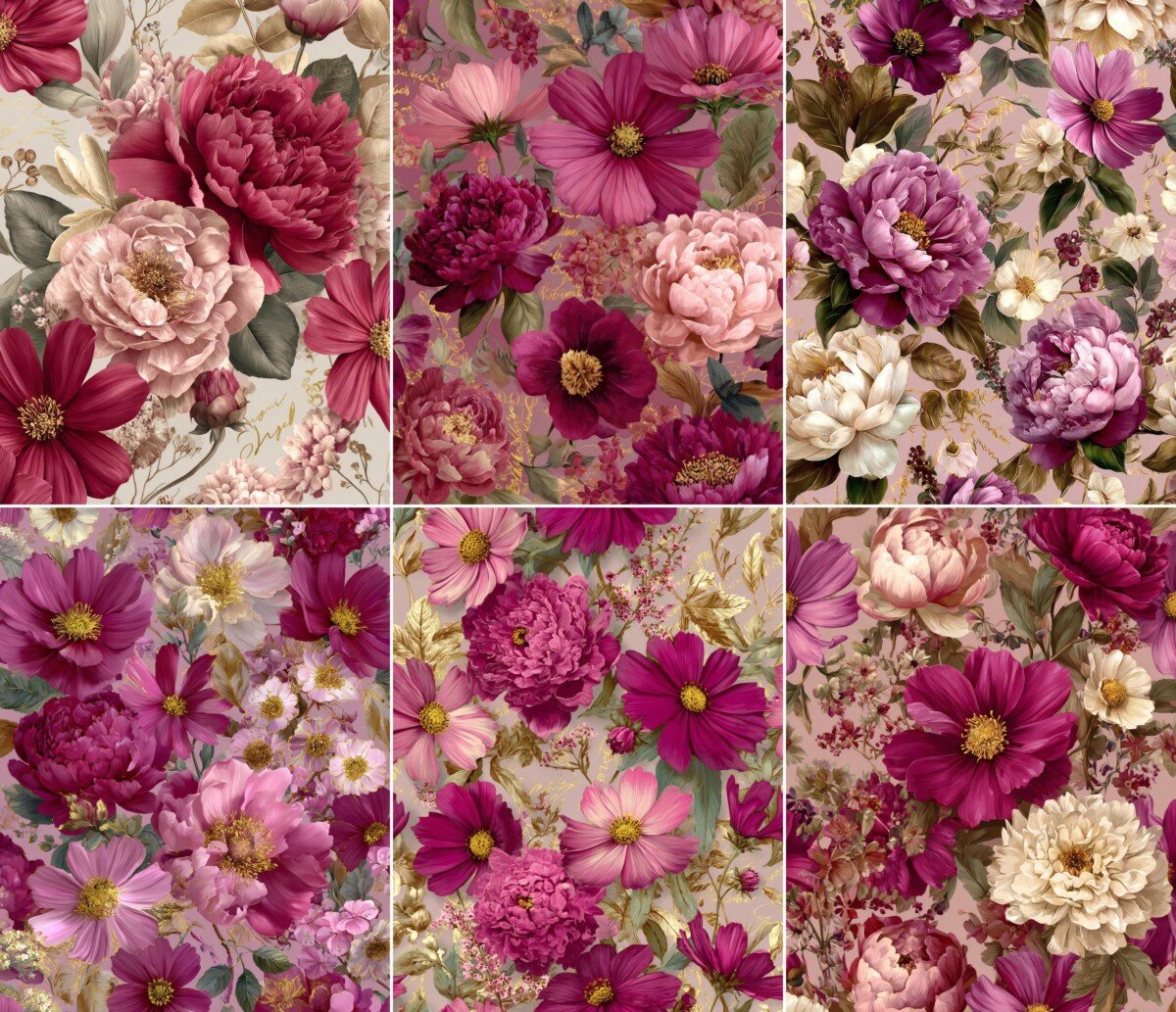 floral preview 6 – Journal Pages