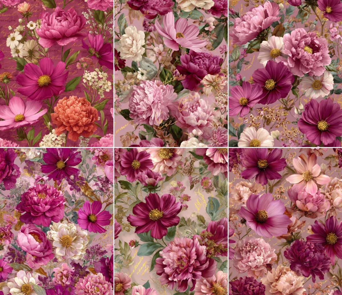 floral preview 7 – Journal Pages