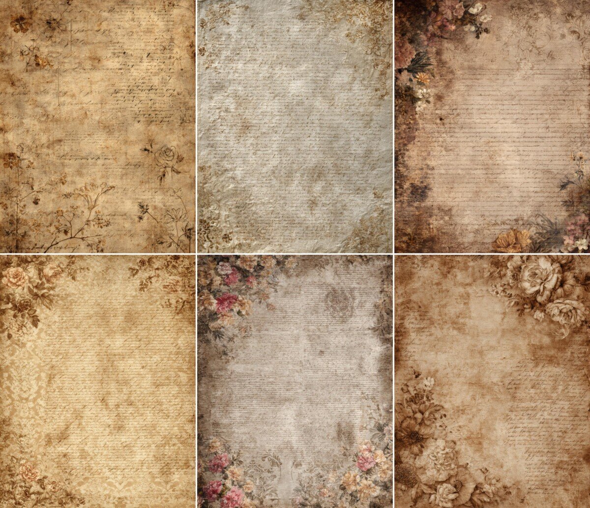 vintage preview 4 – Journal Pages