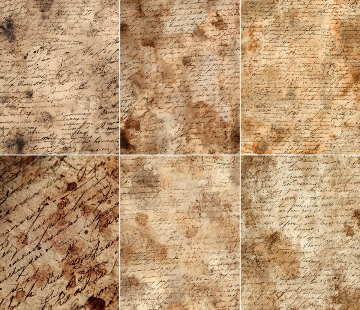 vintage preview 5 – Journal Pages