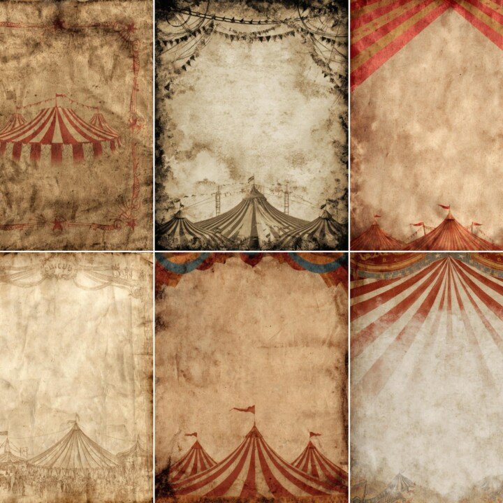 vintage – 52 Vintage Set 2 Junk Journal Pages