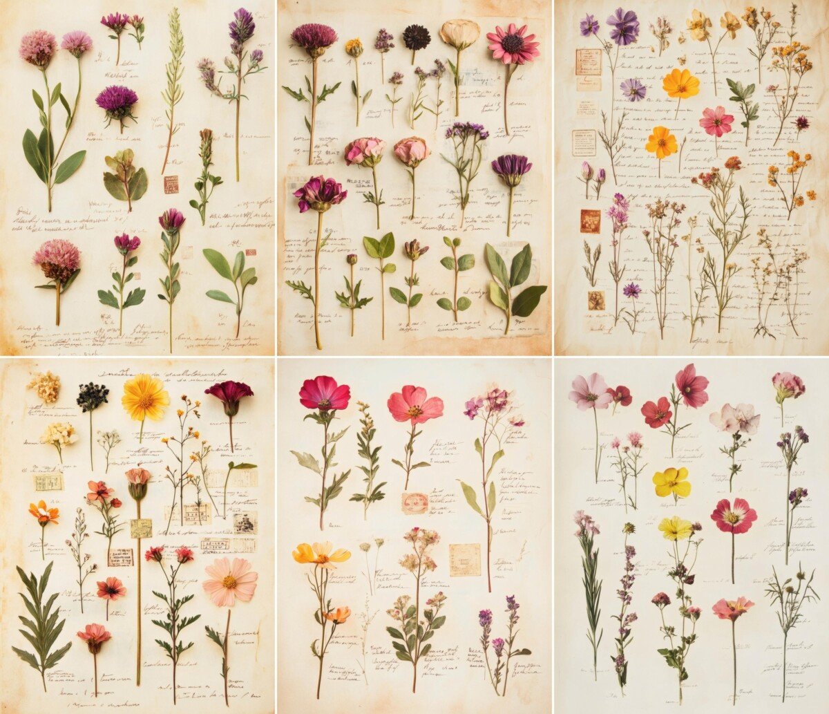 botanical preview 7 – Journal Pages