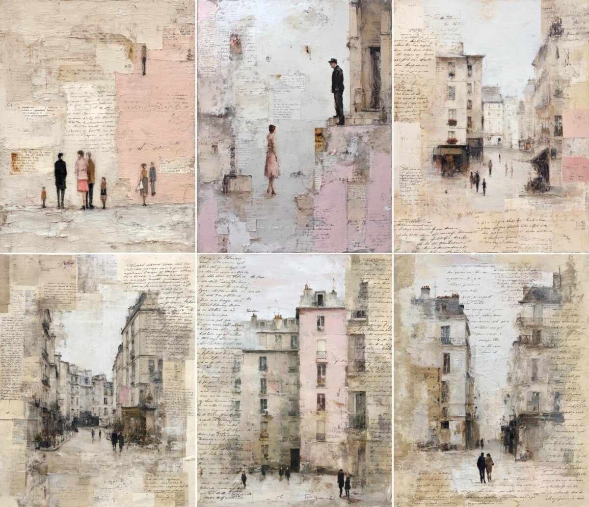 parisian – Parisian Collage Junk Journal Pages