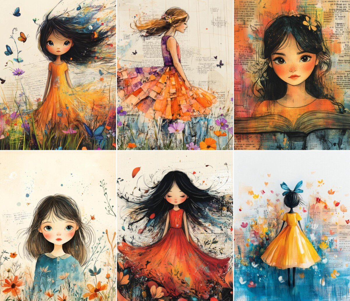 whimsical preview 6 – Journal Pages