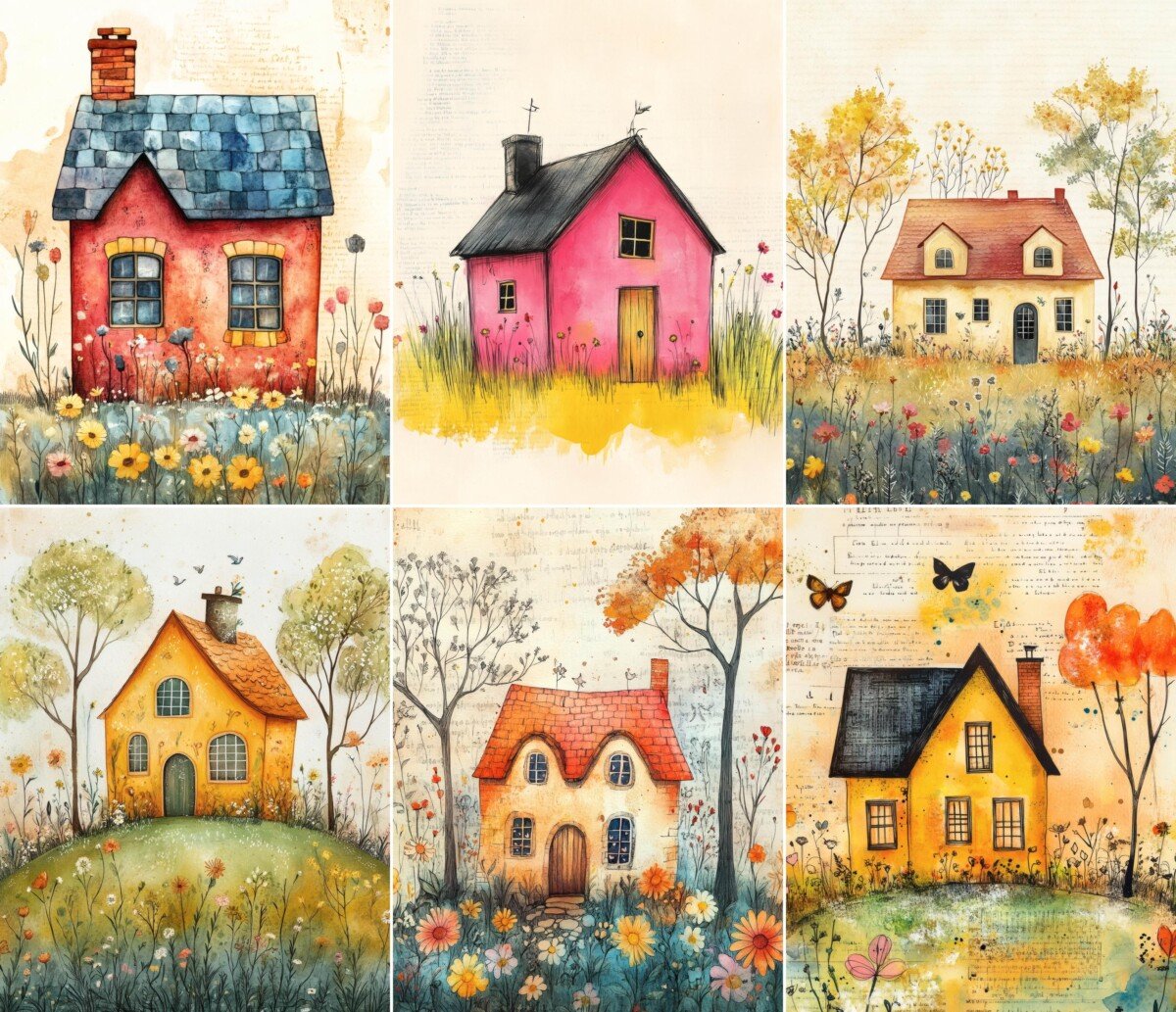 whimsical preview 7 – Journal Pages